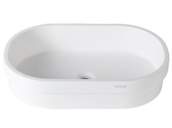 Porcelanosa 3 WAY 3-Way B414 - 60x40 cm SE: Solid Surface Wastafels  